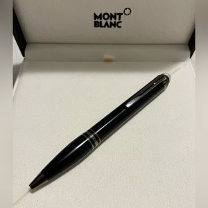Montblanc StarWalker Ballpoint Pen - Resin - BlackCosmos. NWT All boxes inc.